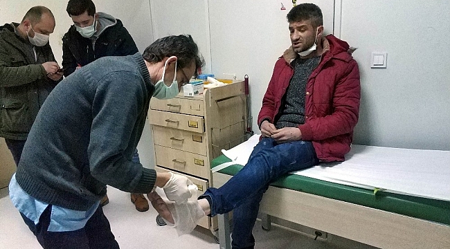 Teyzesinin oğlunun silahlı saldırısında yaralandı
