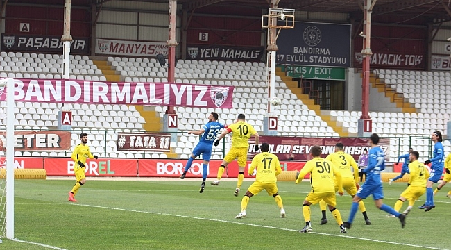 TFF 1. Lig: RH Bandırmaspor: 2 - İstanbulspor: 1