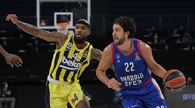 THY Euroleague'de Türk derbisi: Fenerbahçe - Anadolu Efes