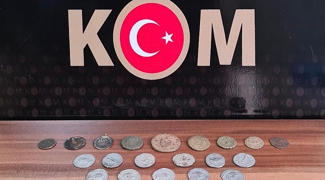 Tokat'ta 36 parça tarihi eser ele geçirildi