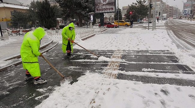 Tokat'ta eğitime kar engeli