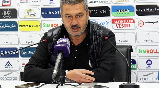 Tokatlı: "Hatayspor, hiçbir maçta bu kadar baskı yememiştir"
