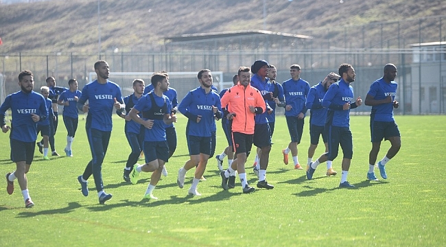 Trabzonspor, Gaziantep FK maçı hazırlıklarına başladı