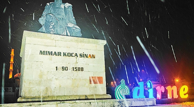 Trakya'yı etkisi altına alacak kar yağışı başladı