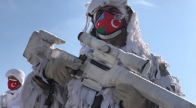 TSK ve Azerbaycan Ordusu'ndan nefes kesen tatbikat