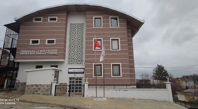 Türkeli Yatılı Kız Kur'an Kursu hizmet vermeye başladı