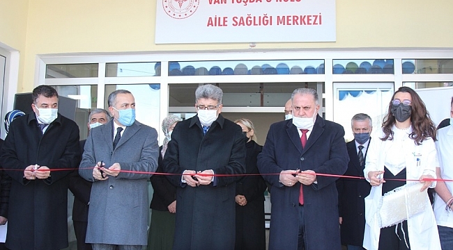 Tuşba 8 Nolu Aile Sağlığı Merkezi hizmete açıldı