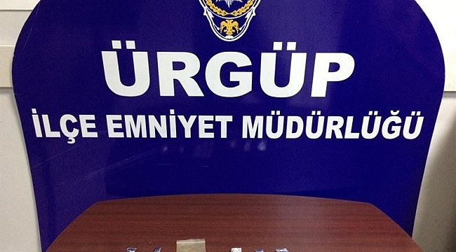Ürgüp'te polis ekipleri bonzai ele geçirdi