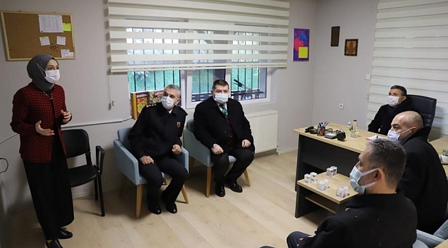 Vali Atay YEDAM'da incelemelerde bulundu