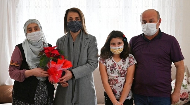 Vali Becel, şehit ailesini ziyaret etti
