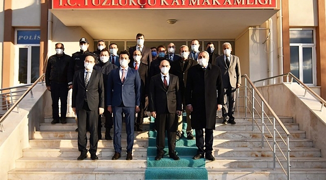 Vali Özkan Tuzlukçu ilçesini ziyaret etti
