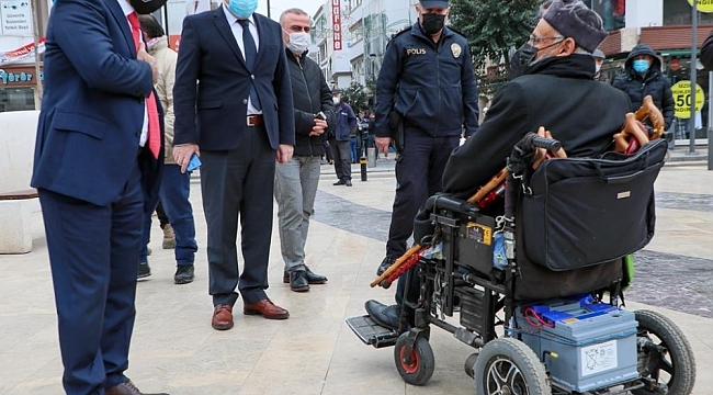 Vali Sonel'den korona denetimi