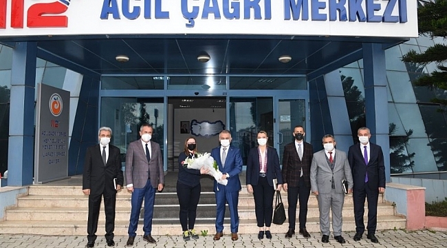 Vali Yazıcı: "112 hayat kurtaran bir kurum"