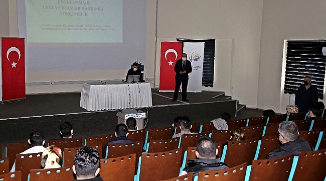Van Büyükşehir Belediyesi personeline resmi yazışma eğitimi