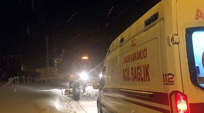 Van Büyükşehir Belediyesinden hasta kurtarma çalışması