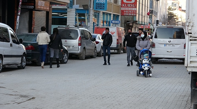 Van'da güzel havayı gören vatandaşlar kısıtlamaya uymadı
