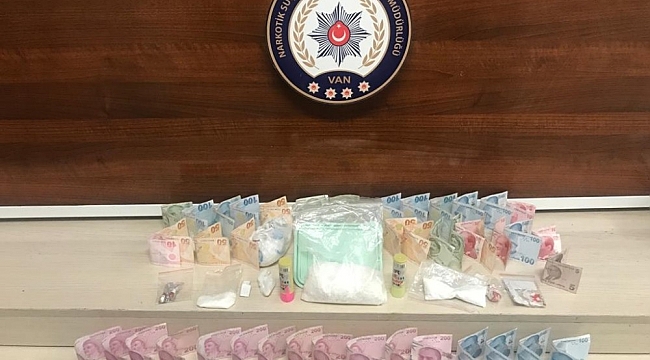 Van'da uyuşturucu operasyonu