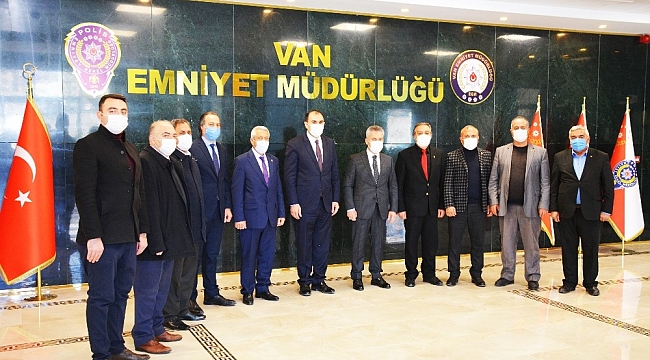 VANESOB'tan Emniyet Müdürü Karabağ'a ziyaret