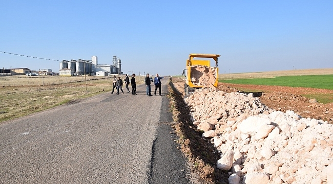 Viranşehir'de OSB yolu genişliyor