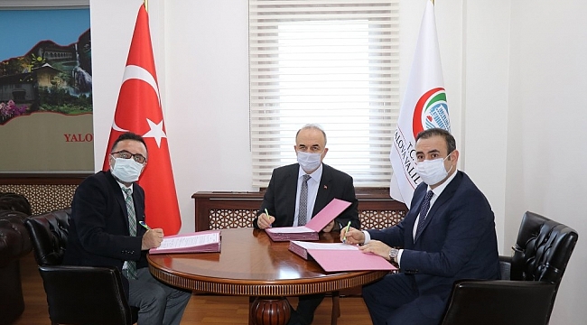 Yalova İmes Makine OSB'den karakol yapımına destek