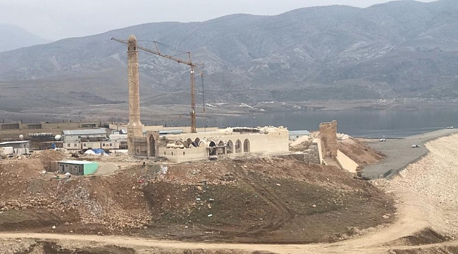 Yeni Hasankeyf'in ihya çalışmaları sürüyor
