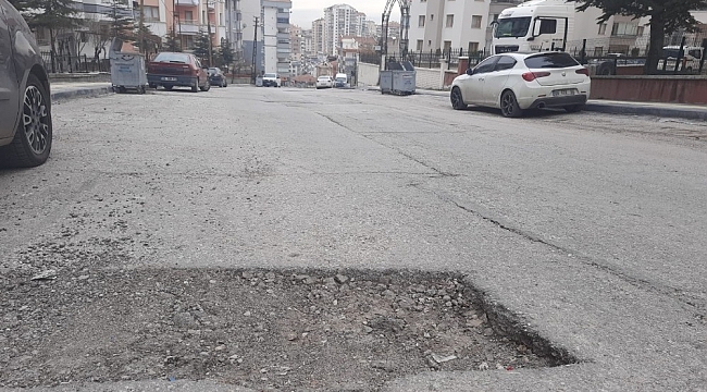 Yenimahalle sokakları köstebek yuvası