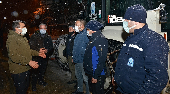 Yıldırım kar yağışına hazır