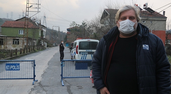 Zonguldak'ta mutasyonlu virüs şüphesiyle o sokağa giriş çıkışlar kapatıldı