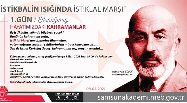 12 Mart'ta Samsun'da bayram havası oluşturulacak