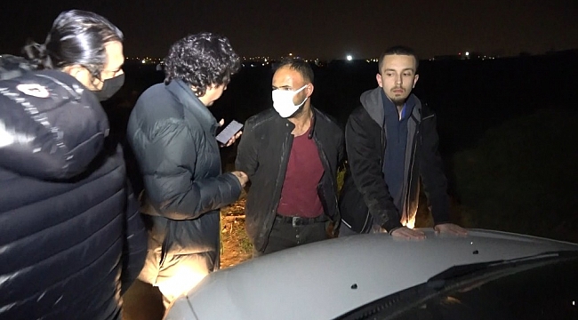 15 kilometrelik kovalamaca sonucu yakalandı 'ehliyetim yoktu kaçtım' dedi