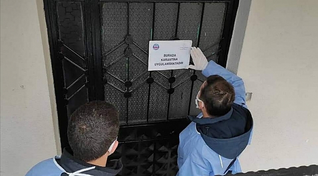 237 kişinin yaşadığı 11 bina karantinada