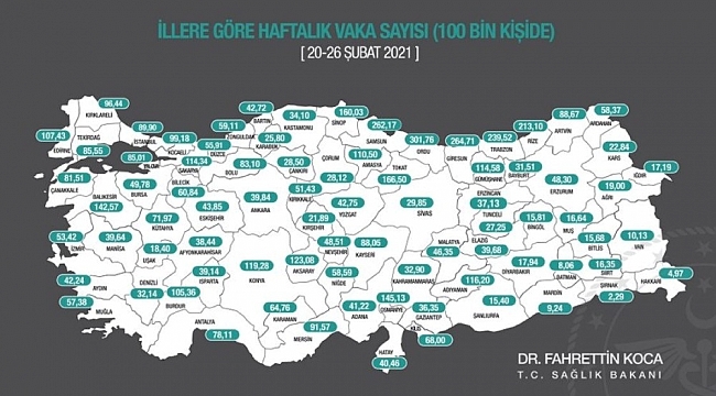 54 bin 95 vakanın 13 bin 14'ü Karadeniz Bölgesi'nde