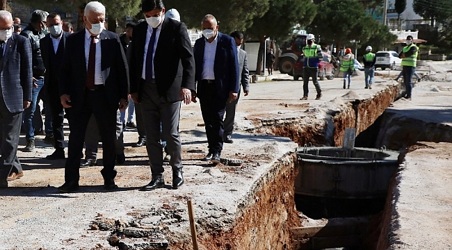 62 milyon TL'lik yatırımın 66 km'si tamamlandı