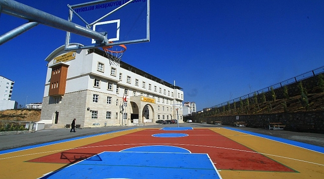 75 okula yapılacak basketbol ve voleybol sahası kazandırılacak
