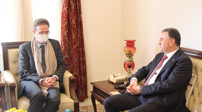 AB Delegasyon heyeti Hatay'da