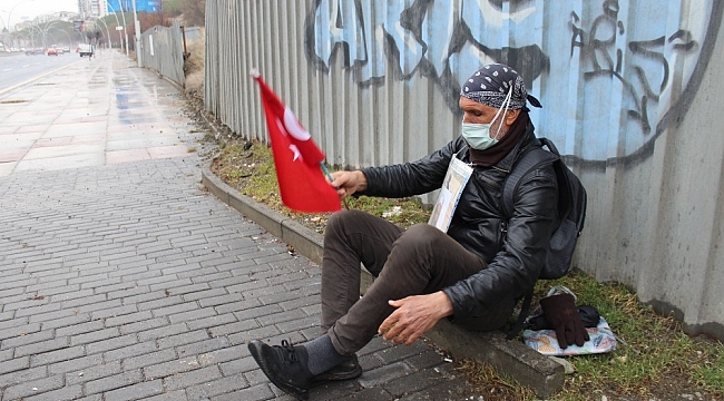 Adalet aramak için Gaziantep'ten Ankara'ya yürüdü