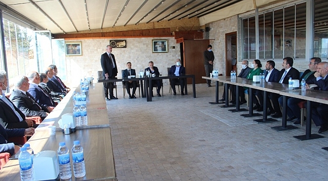 Adıyaman Belediyeler Birliği toplantısı Kahta'da yapıldı