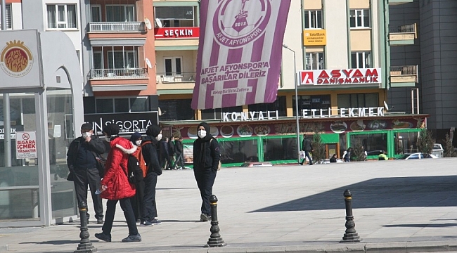 Afyonkarahisar'da korona virüs vaka sayısı geçen haftaya göre arttı