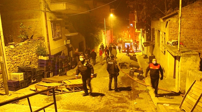 Akrabalarının evlerini ateşe veren şahıs tutuklandı