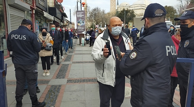 Alarm verilen Edirne'de, HES kodu olmayan çarşı ve caddelere giremeyecek