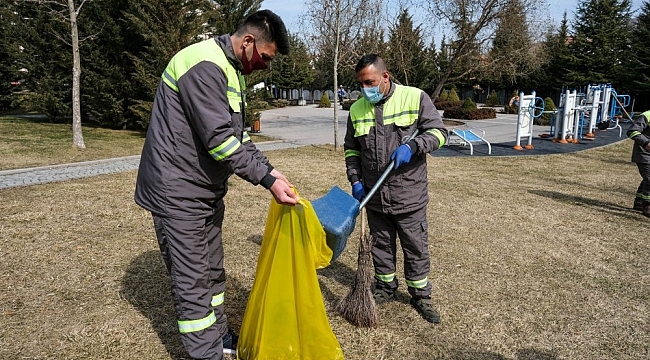 Altındağ Belediyesinden parklara bakım
