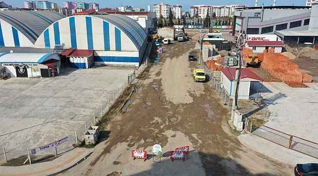 Altınordu'da alt yapı çalışmaları sürüyor