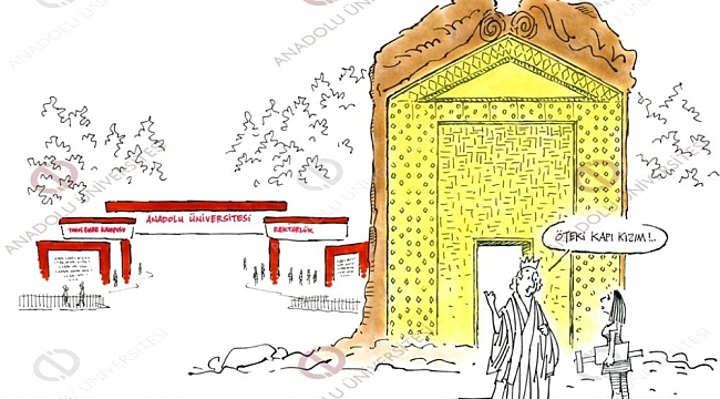 Anadolu Üniversitesi Eğitim Karikatürleri Müzesinden eğitim ve öğretime destek