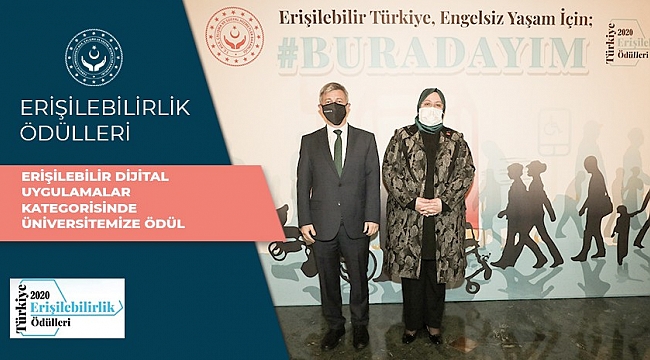 Anadolu Üniversitesi, "Dijital Uygulamalar Kategorisi"nde erişilebilirlik ödülüne layık görüldü