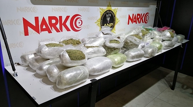 Ankara'da 70 kilo uyuşturucu ele geçirildi