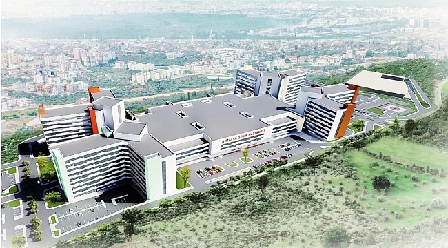 Antalya Şehir Hastanesi'nin inşaat çalışmaları başladı