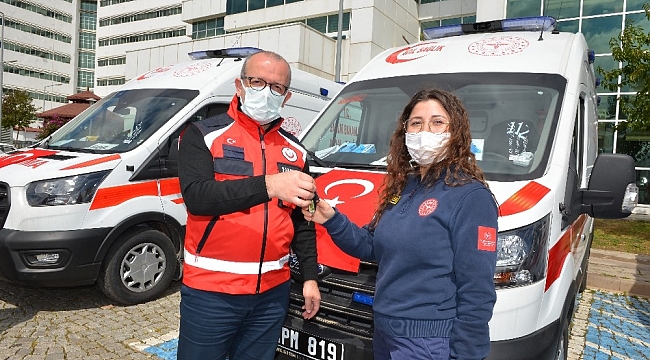 Antalya'ya 5 yeni ambulans
