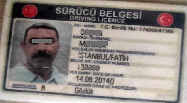 Aranan şüpheli sahte ehliyet verdiği polislere yakalandı