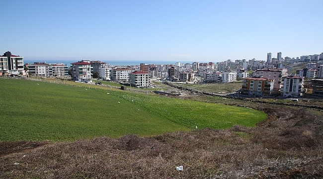 Atakum Belediyesi'ne ait 10 arsa icra yoluyla satıldı