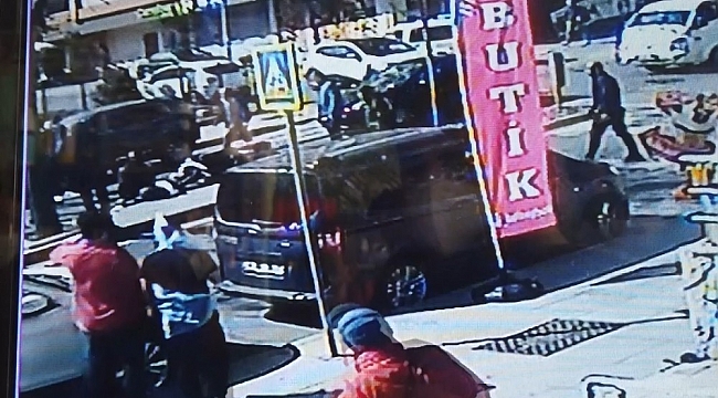 - Ataşehir'de sipariş yetiştirmek isteyen motokurye, genç kadını canından ediyordu